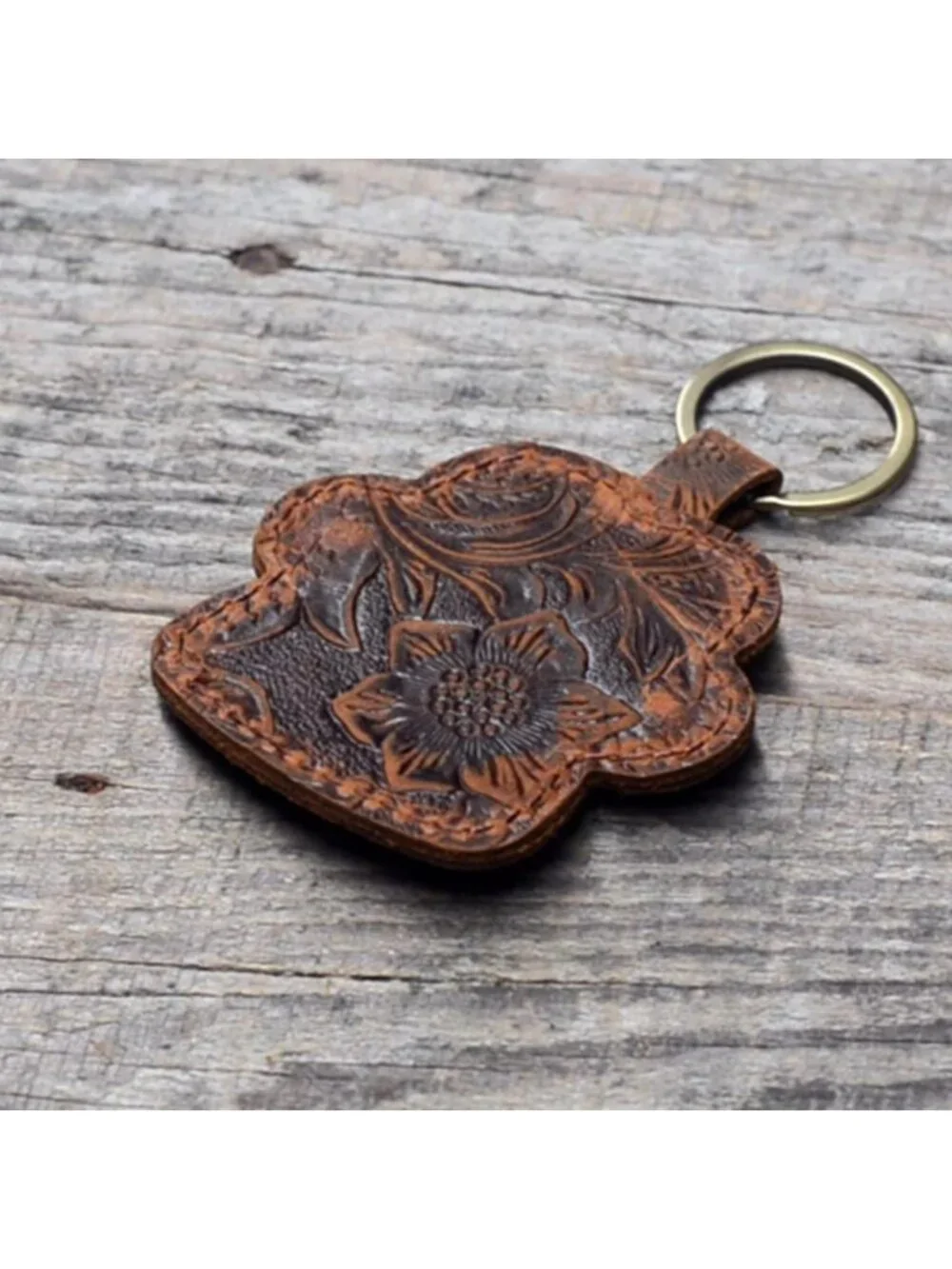 Dog Paw Leather Keychain - Perfect Gift for Dog Lovers, Cute Puppy Accessories